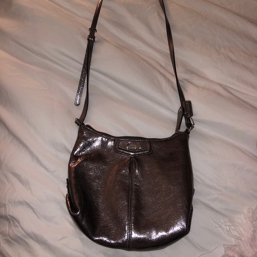 Metallic Coach Bag - Picture 2 of 5